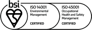 bsi - ISO 45001 Certified